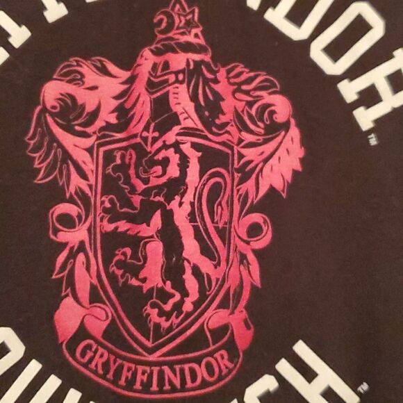 Harry Potter Gryffindor Quidoitch Team Captain Jersey Size Medium - Picture 4 of 7